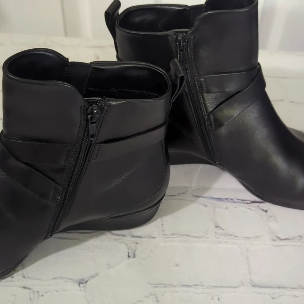 New ECCO Leather Waterproof Metropole Amsterdam Boot Size 9-9.5